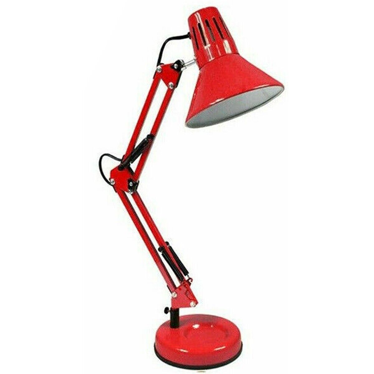 Lampada Con Lente D'Ingrandimento 2 In 1 - 8X, 72 LED Regolabili, Braccio Flessibile, Base Stabile, Per Lettura, Cucito E Riparazioni