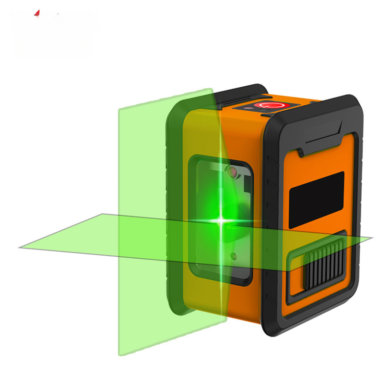 Livella laser a linee incrociate verde, 2 linee verde, autolivellante, supporto magnetico, strumento portatile per costruzione e fai da te - 5