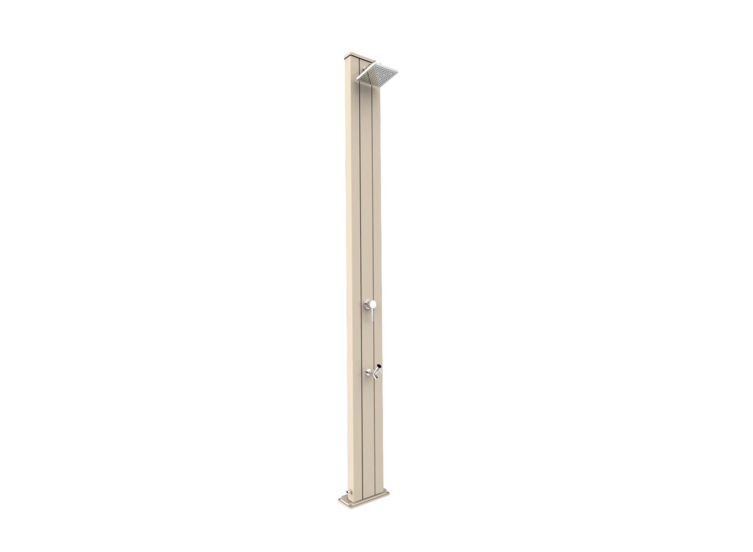 Spring Sable DOUCHE SOLAIRE ALUMINIUM SPRING S A220 SABLE by ARKEMA DESIGN | Leroy ...
