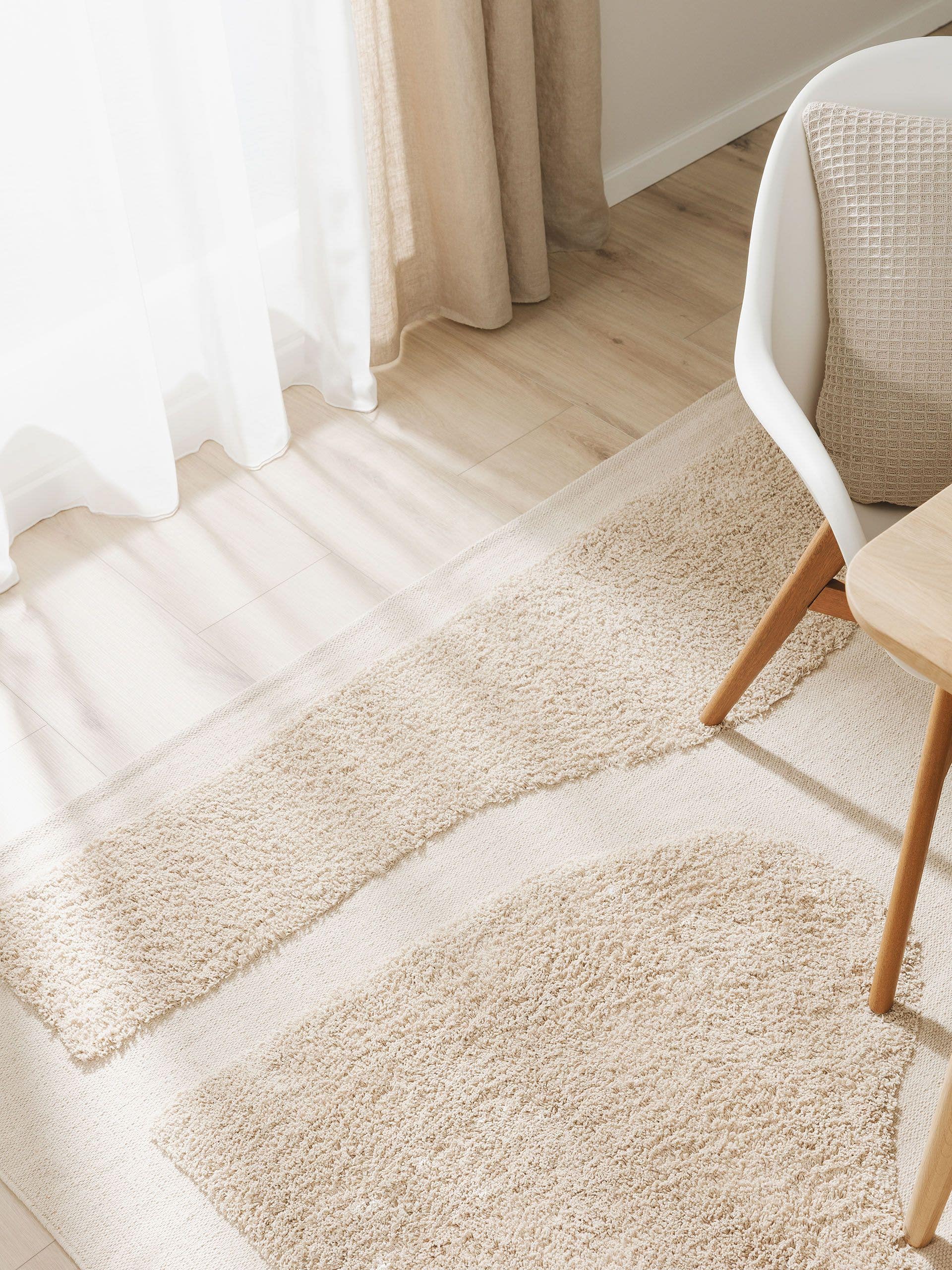 BENUTA - Tapis en coton Isla beige 200x300 cm - 3