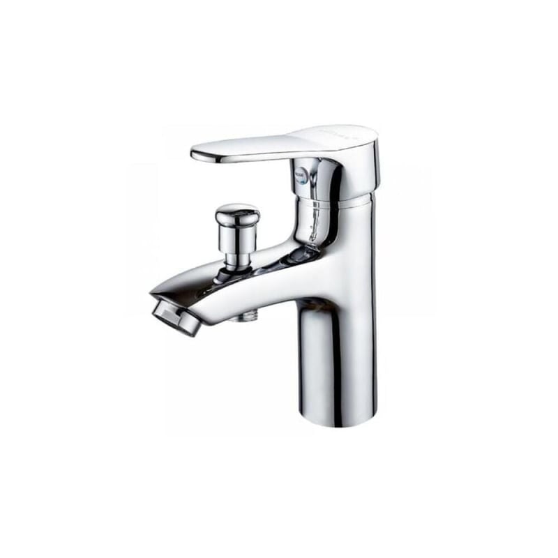 Bateria wannowa jednouchwytowa, ciepła i zimna woda, podwójnego zastosowania, mosiężna bateria mieszająca do prysznica, bateria prysznicowa łazienkowa