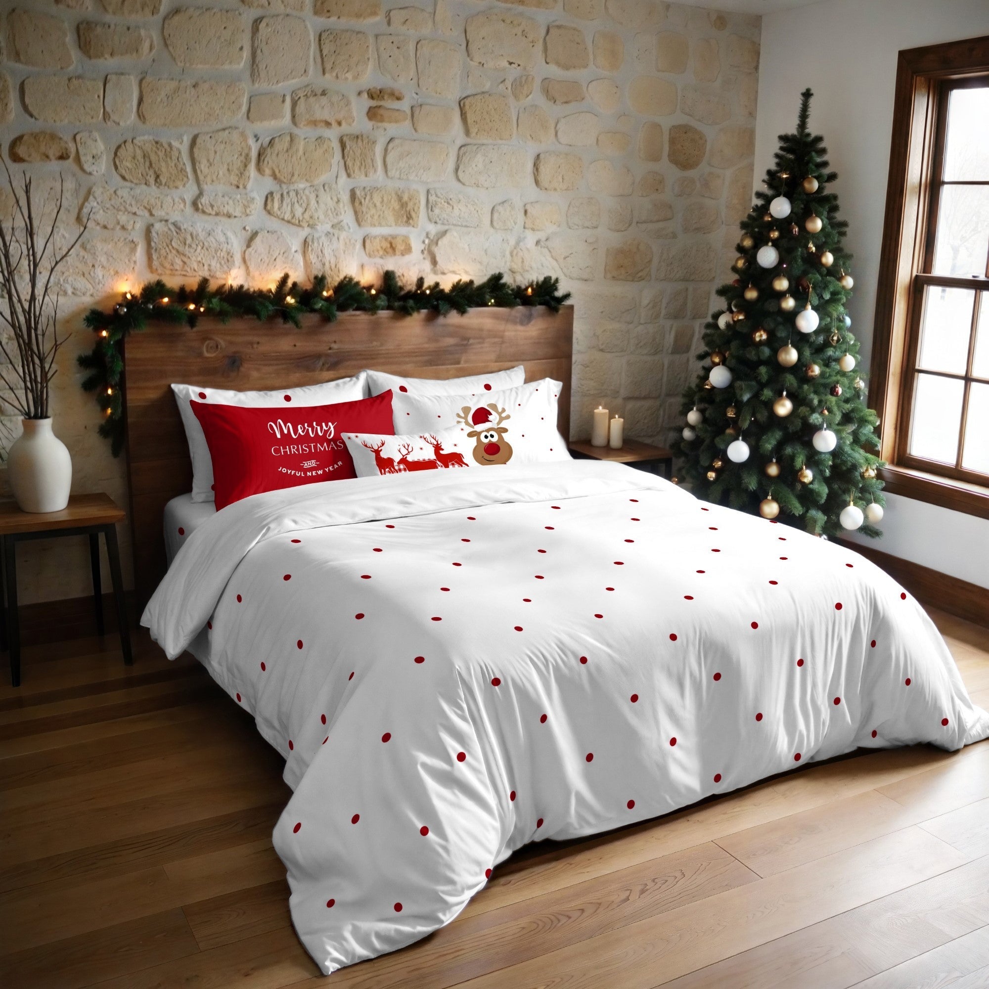 Copripiumino in cotone Laponia 47 - 155x220 cm - 2