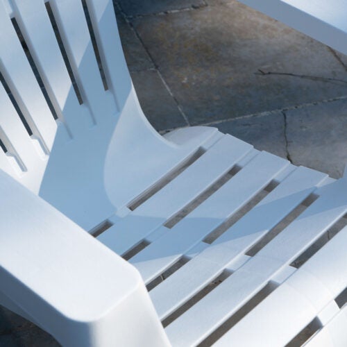 Fauteuil Adirondack Blanc - 7