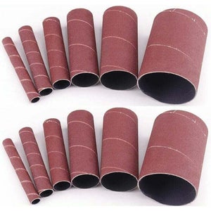 Lot De 3 Manchons De Ponçage Pour Outil Oscillant - Grain Moyen 3/8x6 Pouces - NOS Sans Marque