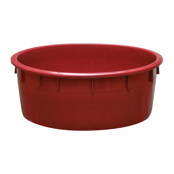 Baquet rond renforcé - 110 L - bordeaux | Leroy Merlin