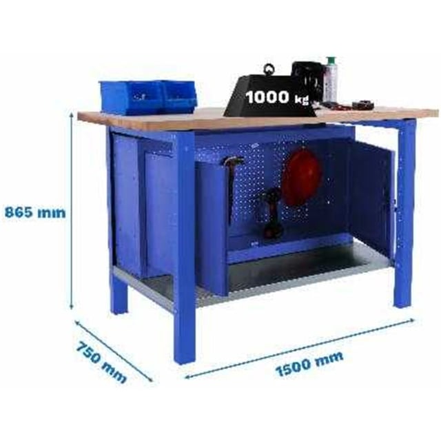 SIMONWORK BT6L PRO ARMADIO LAMINATO 1500 BLU/FAGGIO