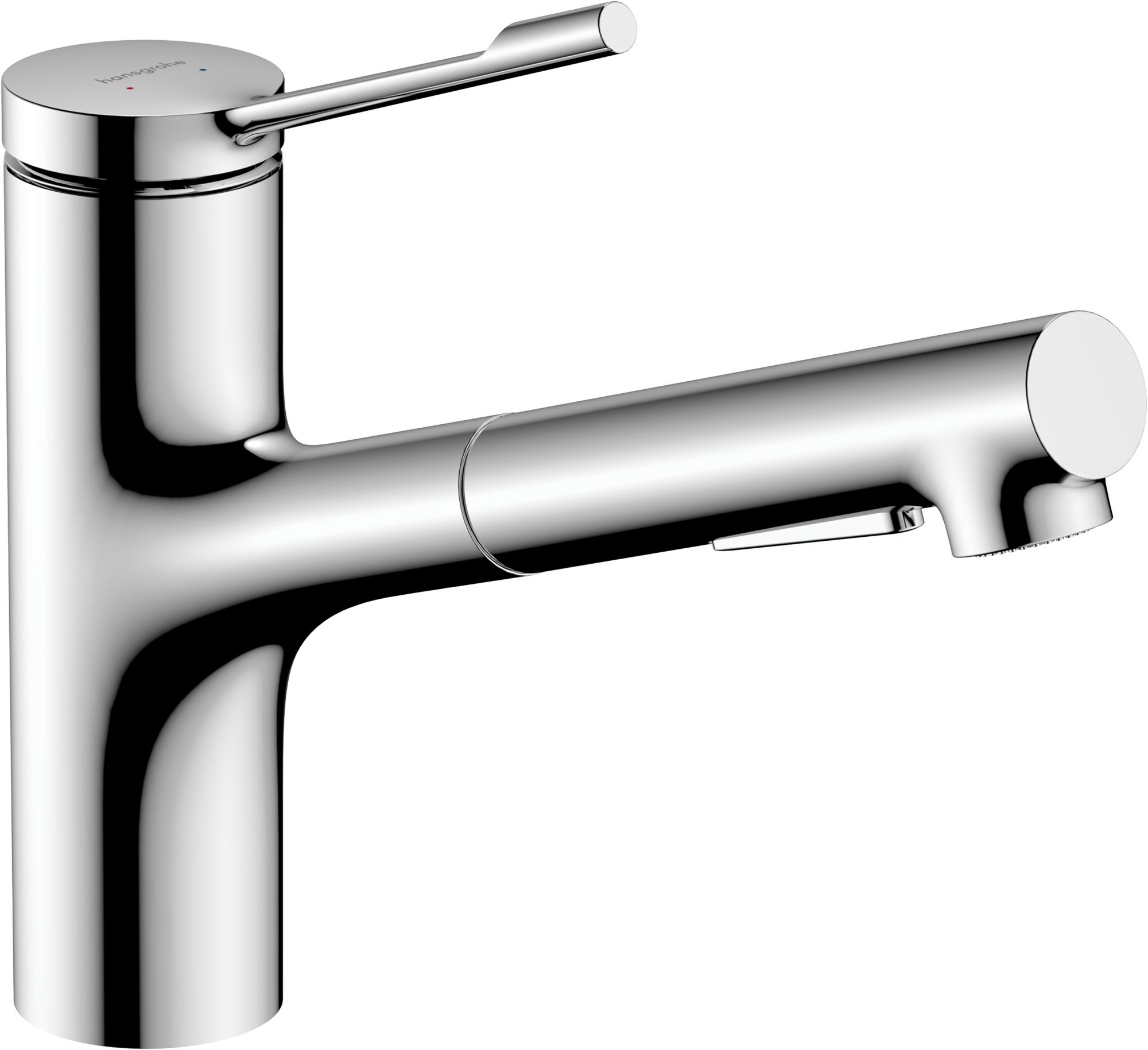 Bateria kuchenna z natryskiem HANSGROHE Stamis eco chrom