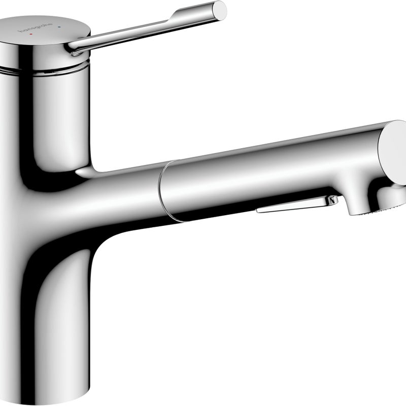 Bateria kuchenna z natryskiem HANSGROHE Stamis eco chrom