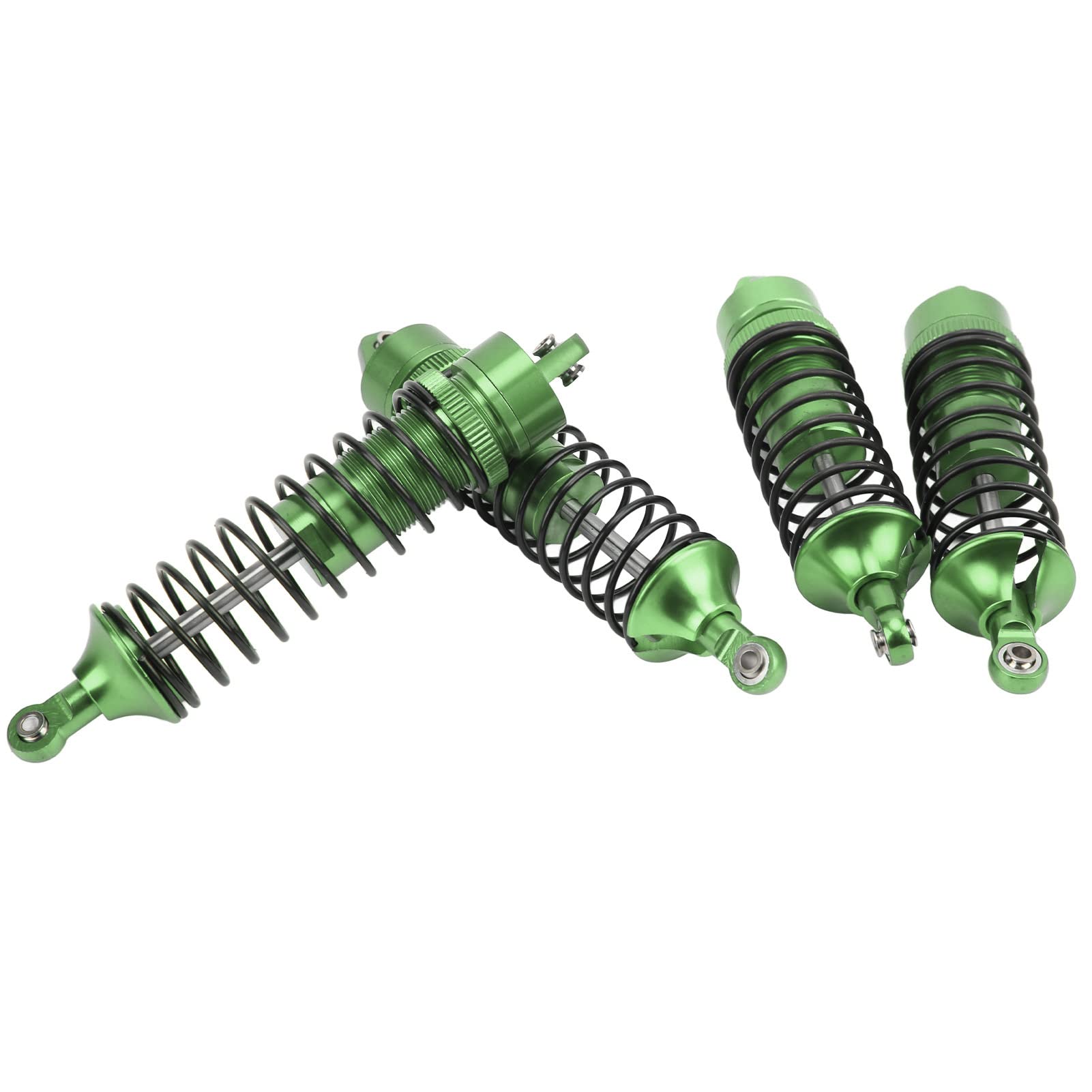 pezzi Ammortizzatori RC anteriori e posteriori in alluminio per auto fuoristrada LOSi Lasernut U4 Tenacity 1/10 (verde) - 5