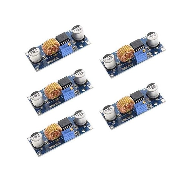 5 Modules Abaisseur De Tension DC-DC XL4015 5A - Réglable, Pour Projets électroniques