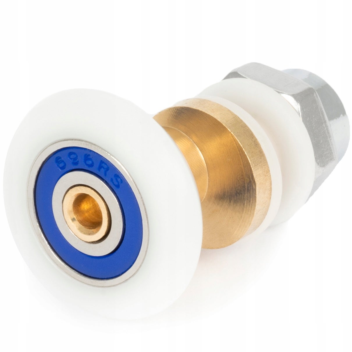 ROLKA ROLKI KÓŁKA DO KABINY PRYSZNICOWEJ MIMOŚRODOWE METALOWE 8 SZTUK 23 MM - 2