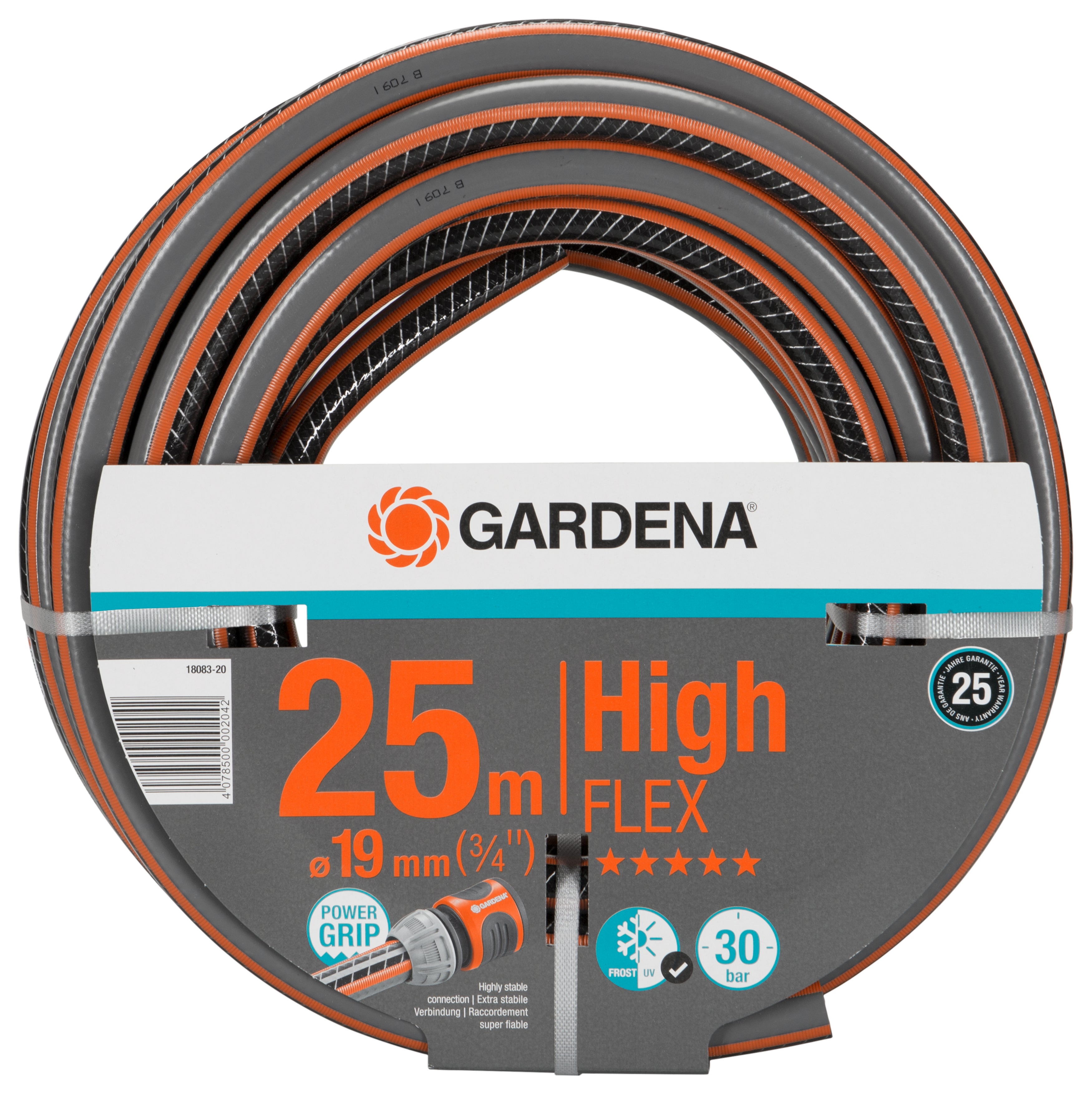 Wąż ogrodowy GARDENA Comfort HighFLEX 19 mm 25 m (18083-20)