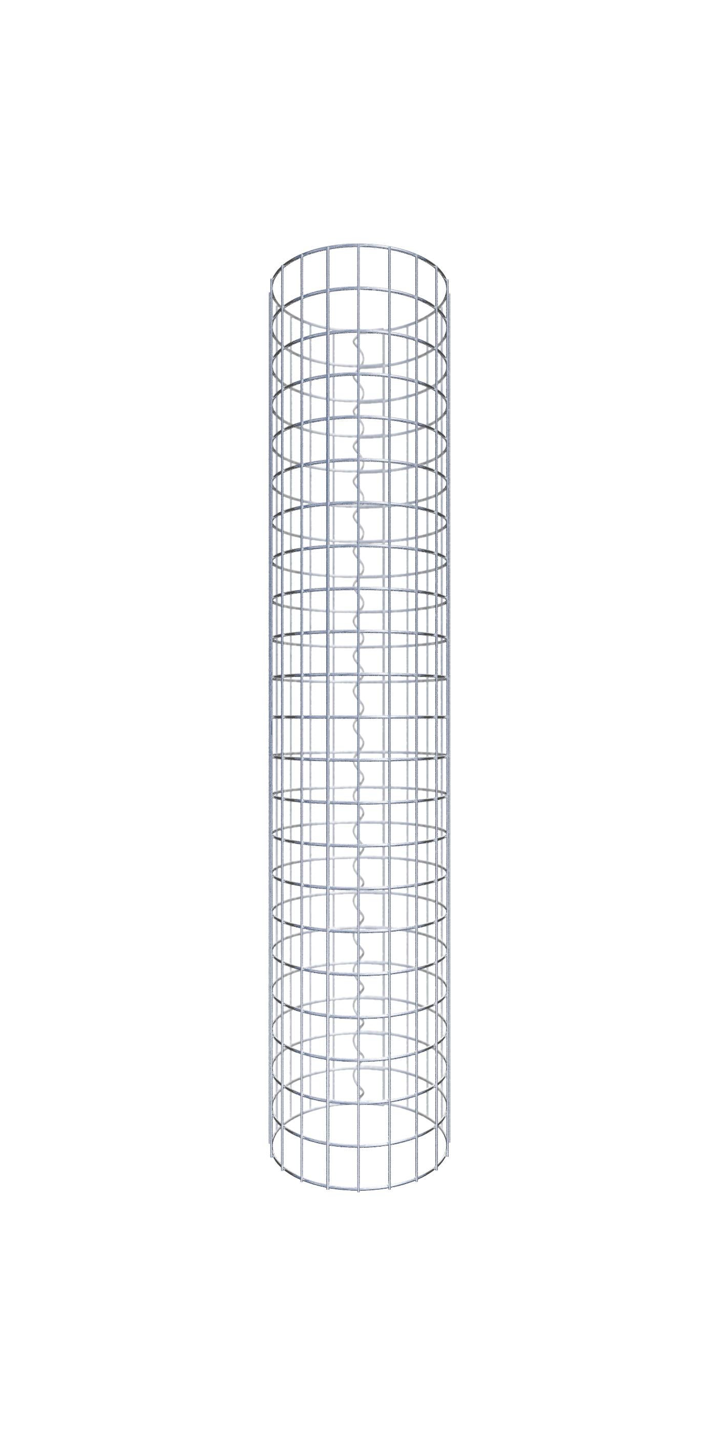 Gabiona - Gabion 30 Cm X 30 Cm X 30 Cm  L X H X P , Mailles 5 X 10 Cm Anneaux En C Robuste 88024770