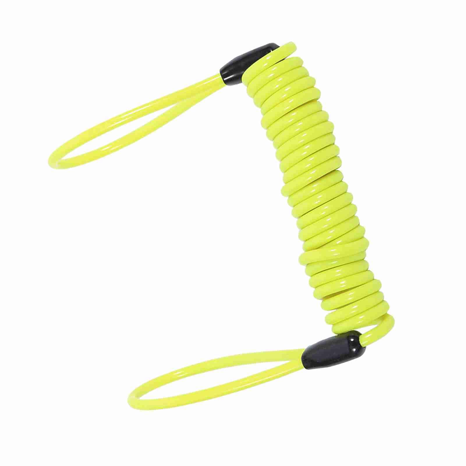 Cavo Antifurto Per Freno A Disco Moto - 1,5m Con Molla Sicurezza - Arancione - Foto 11