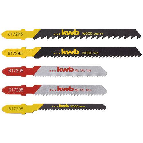 Lame De Scie Métal KWB 199700 – Pour Bois Et Métal – Prise En Hêtre