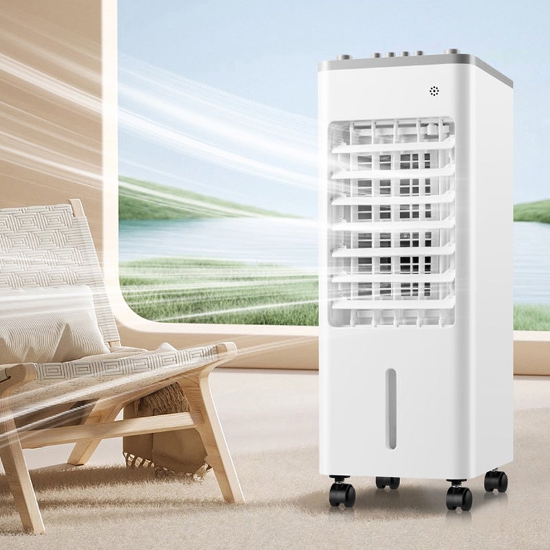 Refroidisseur d'air évaporatif portable - ventilateur, équipé d'une poche de glace et d'une télécommande,Climatiseur mobile - 3