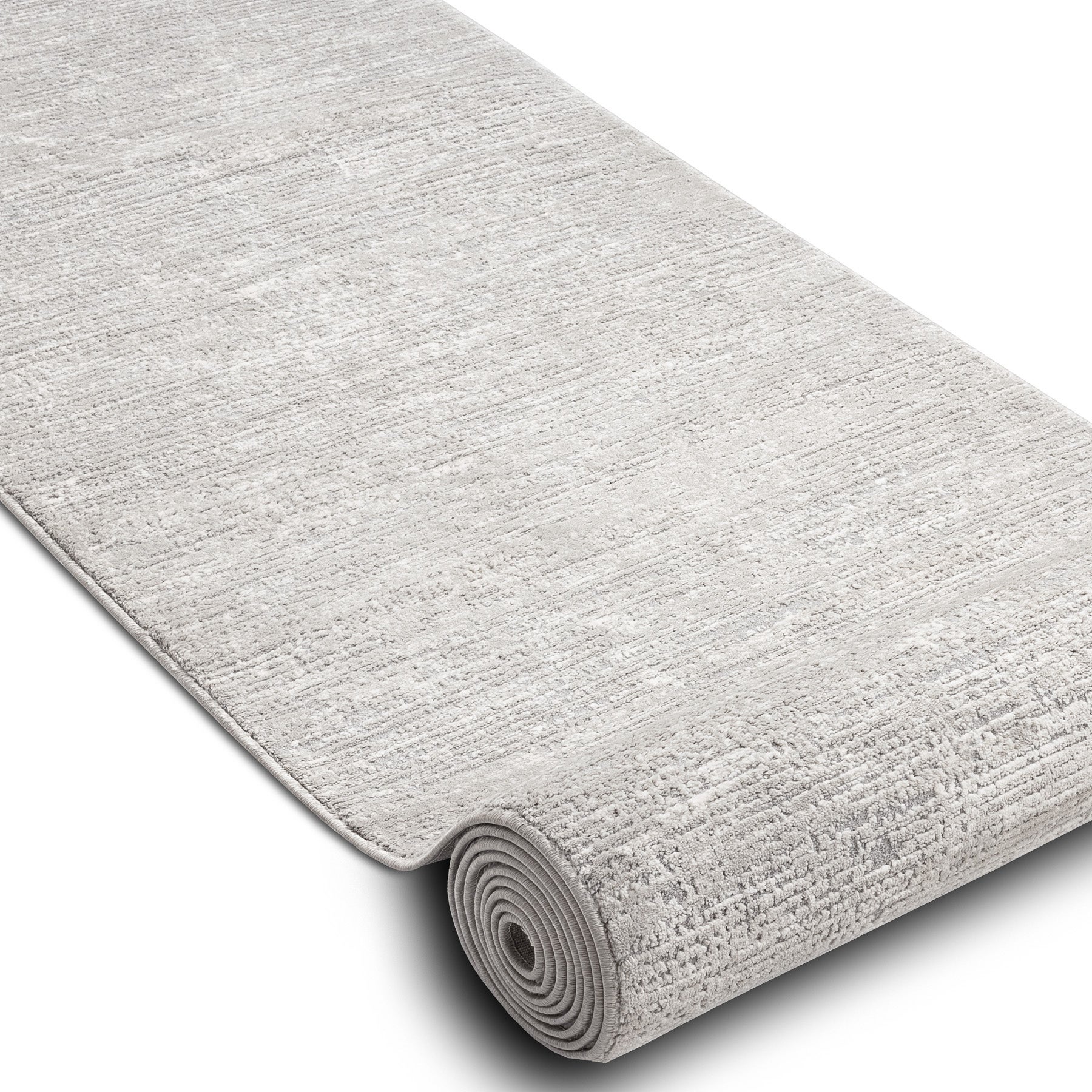 Passatoia TULS 51248 strutturale, melange grigio 100 cm 100x990 cm - 2