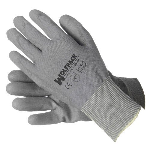 Guantes Poliuretano / Nylon Impregnado 8\"