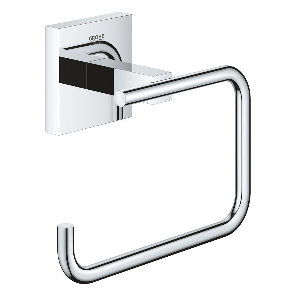 GROHE QuickFix Start Cube Portasciugamani Doppio 60 Cm Cromo – Installazione A Vite O Con Colla (41104000) - 2