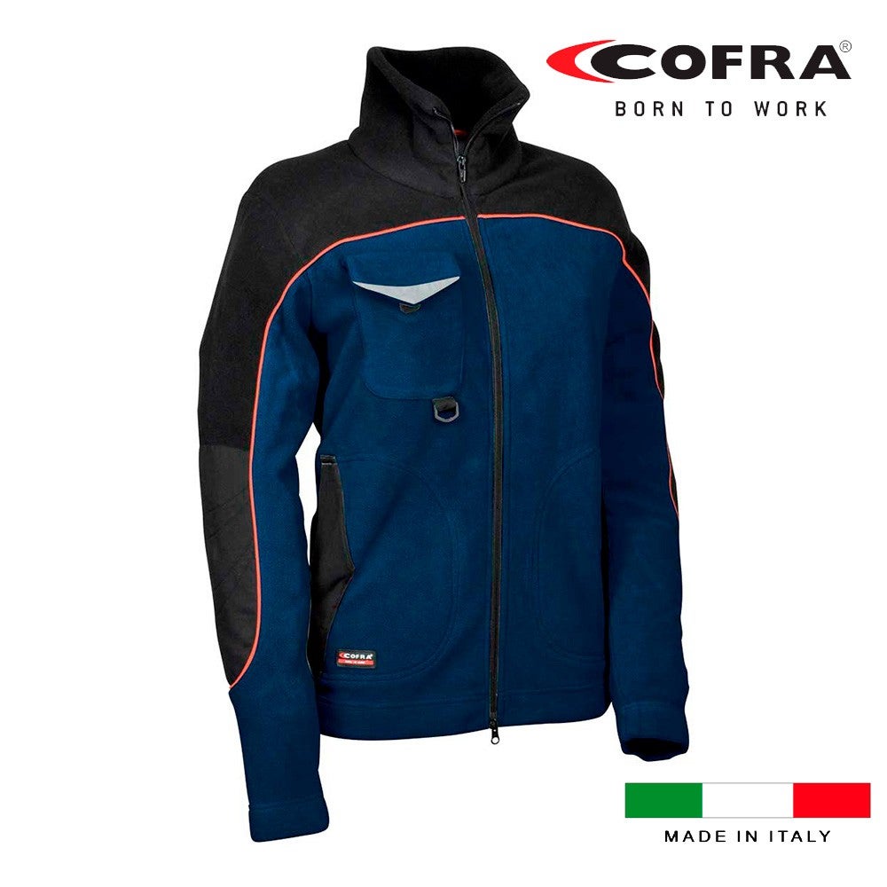 Sublevel Giacca Invernale Donna con Cappuccio | Giacca Foderata in Grigio e Blu Effetto Melange