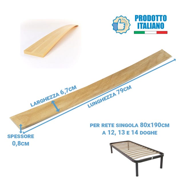 Gambe Per Letto Cilindriche In Legno - Set Di 4, 7x7x20 Cm, Nero - Per Reti A Doghe Con Filettatura 8mm - Foto 9