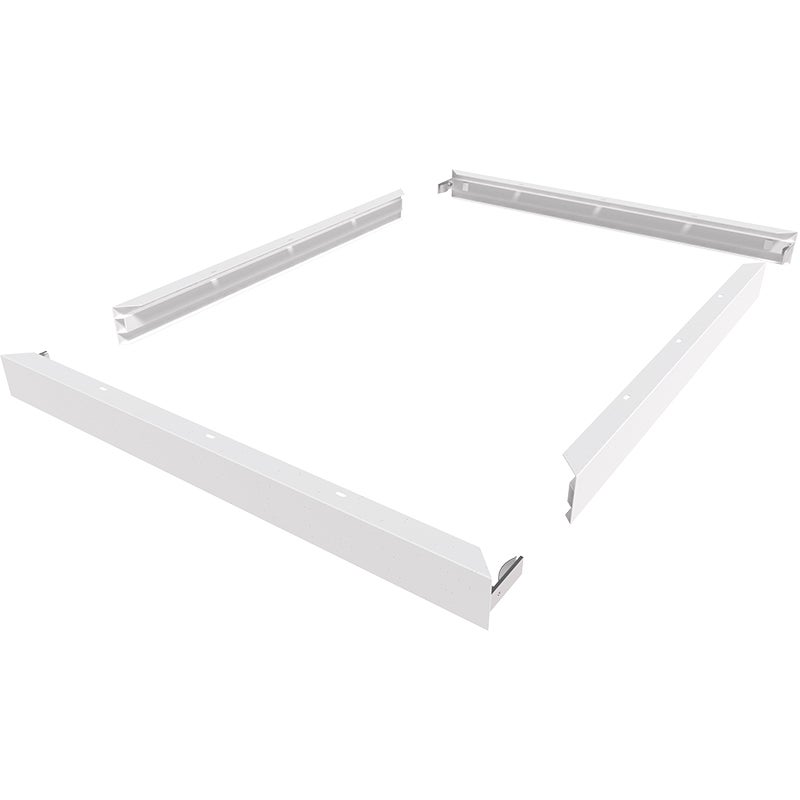 Kit de pose en saillie pour dalle led 600x600 blanc - 3