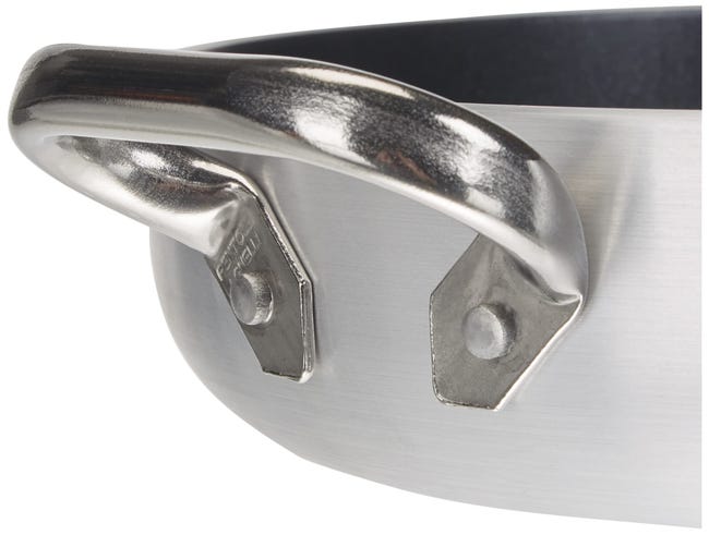 Tegame Agnelli Alblack 24cm - Alluminio, Antiaderente, Per Induzione/Gas, Made In Italy - Foto 7