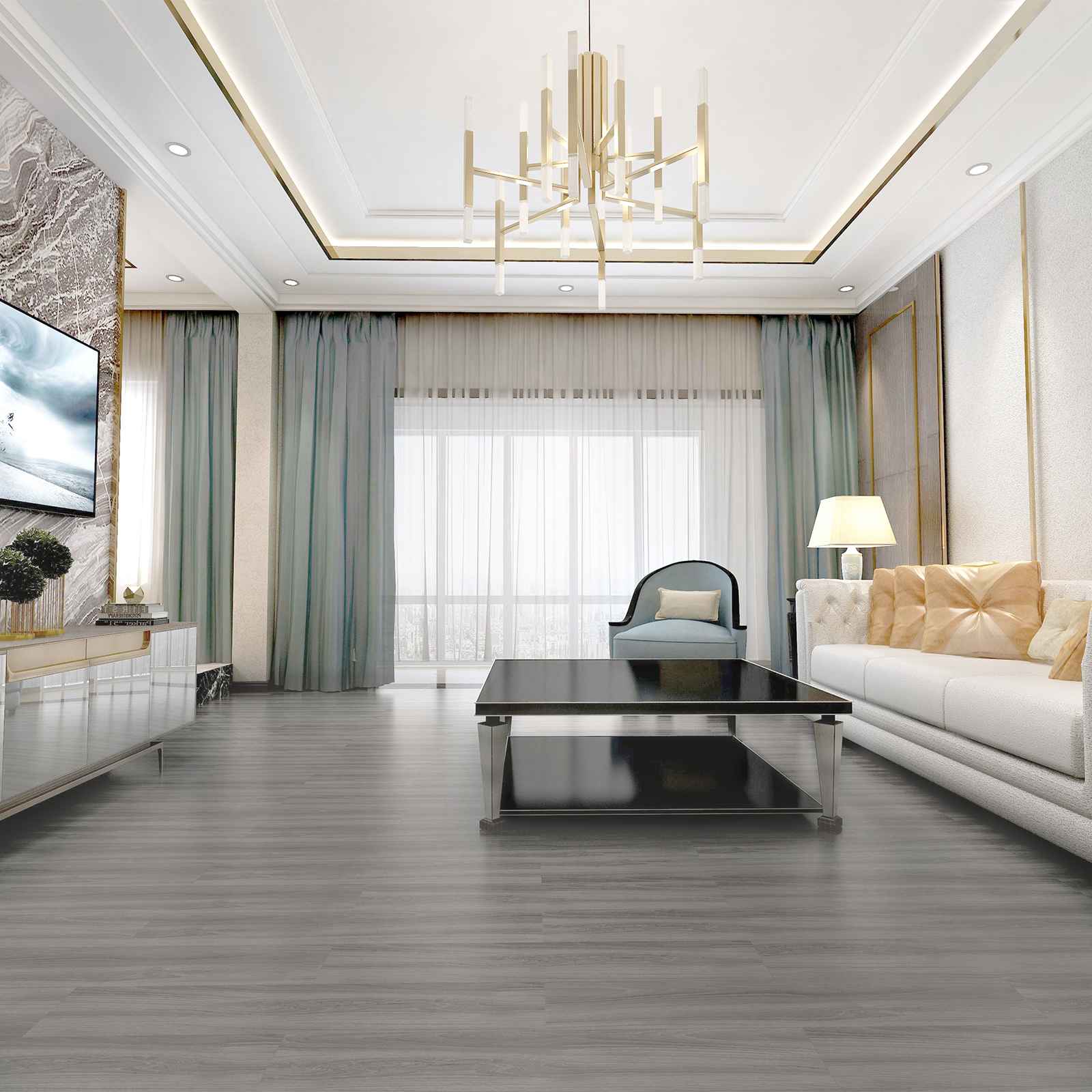 Plancher PVC Imitation Bois Résistant à l'Eau et à l'Usure 5 m² 36 — free download