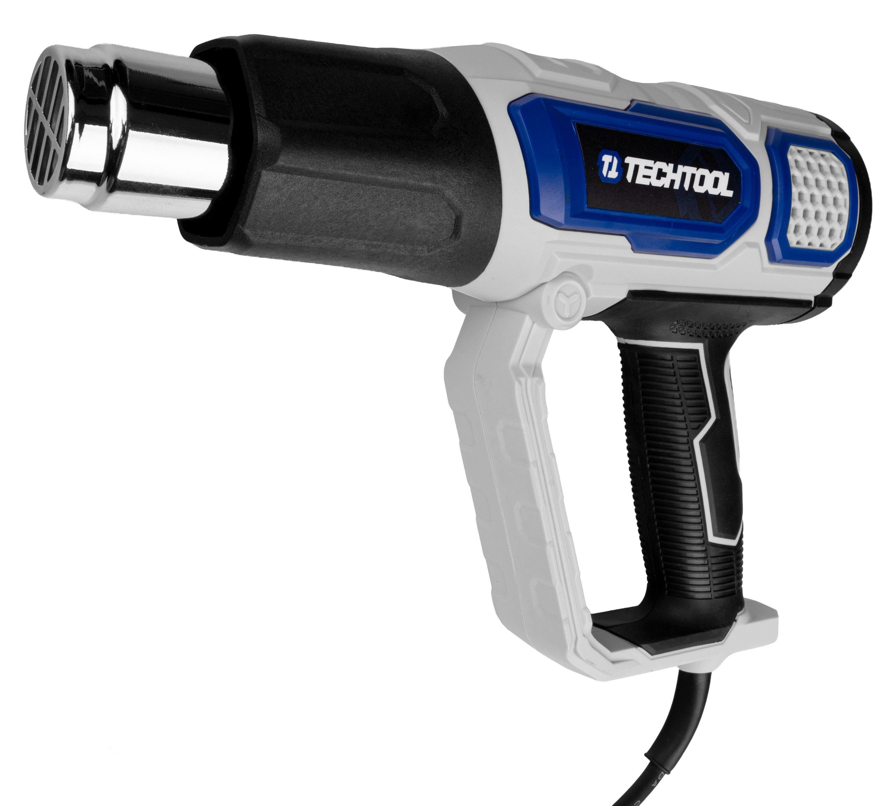 Opalarka elektryczna TECHTOOL 2000W zestaw dysz ekran LCD 60-600 stopni