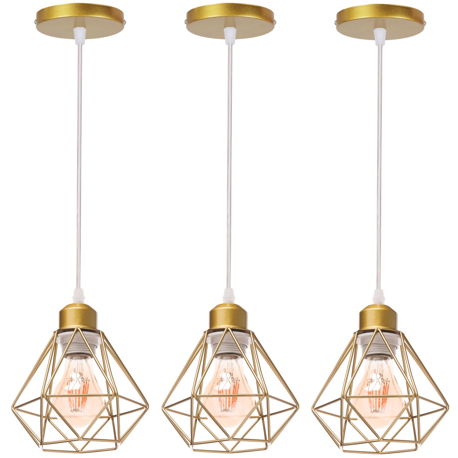 Lustre Suspendu LED Vintage Et Industriel En Métal • Luminaires Tendance