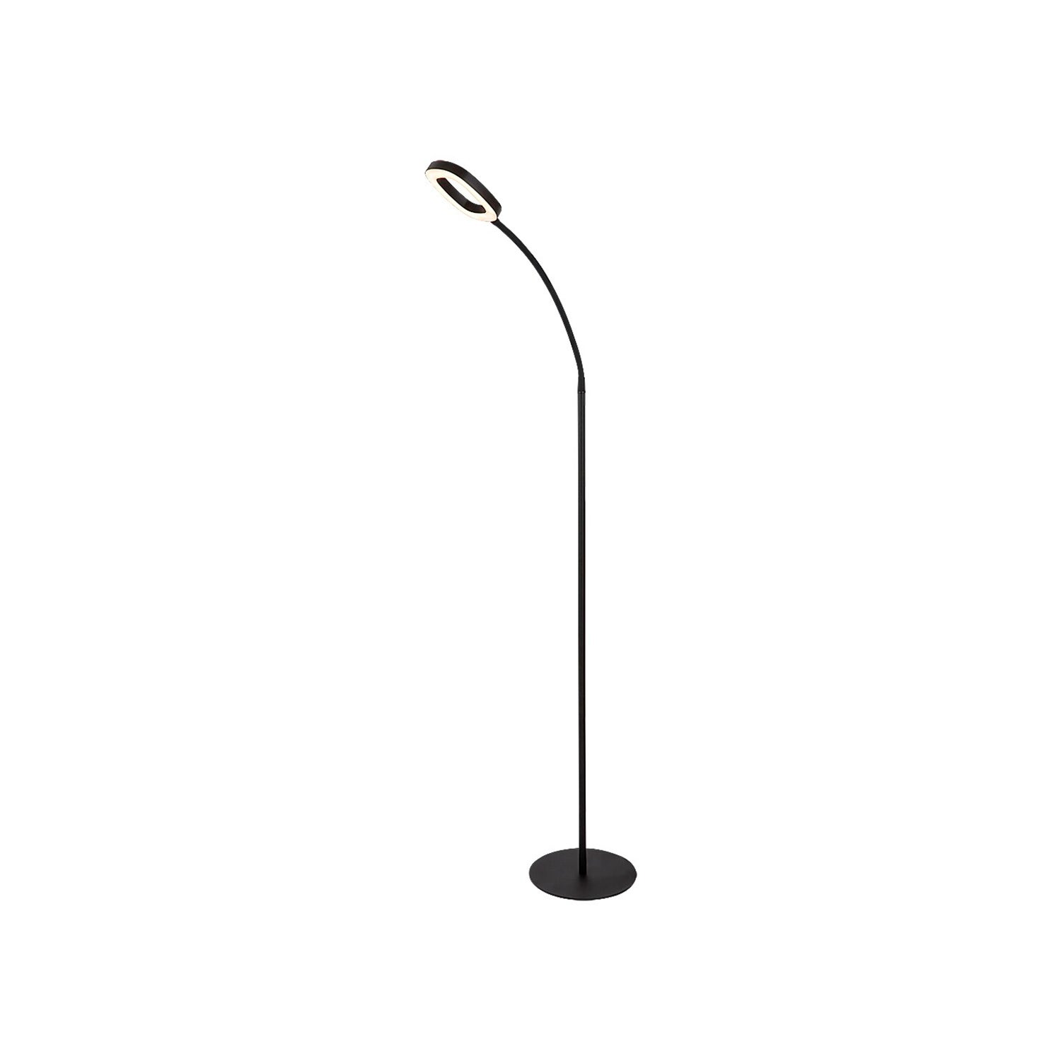 Lampa podłogowa stojąca Rader czarno-biała LED 11W 3000K 570lm wym: 133 x 36 x 22 cm metal Rabalux
