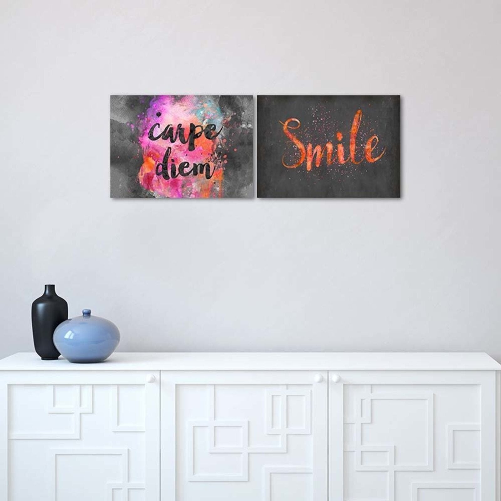 Tableau sourire de bois - 60 x 40 cm - 4