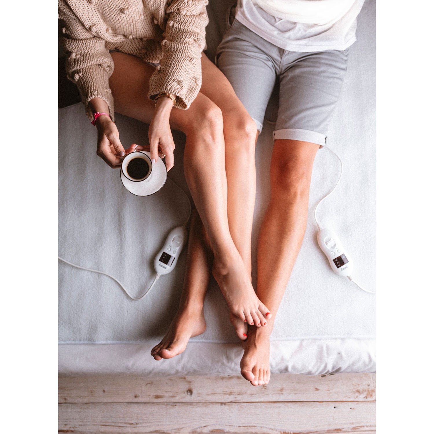 Aquecedor de Camas 160 x 180cm, 8 Níveis de Temperatura, Temporizador Camry Branco 170 CR 7421 - 3