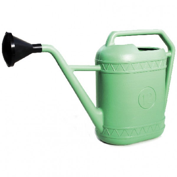 Annaffiatoio Geli 5 Litri In Plastica, Verde - Leggero Con Soffione Incluso