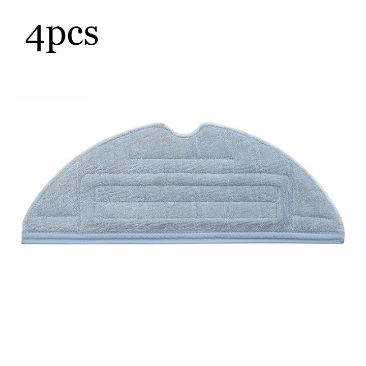 Lot De 3 Serpillières Microfibre KGC Pour Roborock S7/S8 - Lavables, Haute Absorption - 10