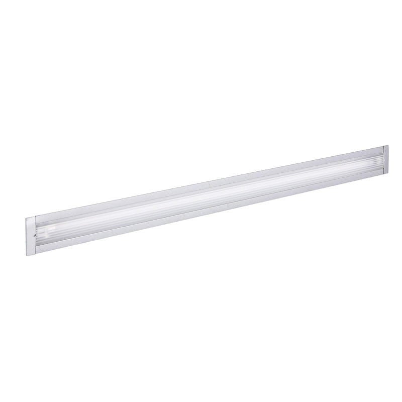 Oprawa sufitowa wpuszczana Metrum srebrno-biała 1xT5x35W liniowa IP20 wym: 7,8 x 150 x 5,5 cm aluminium Italux
