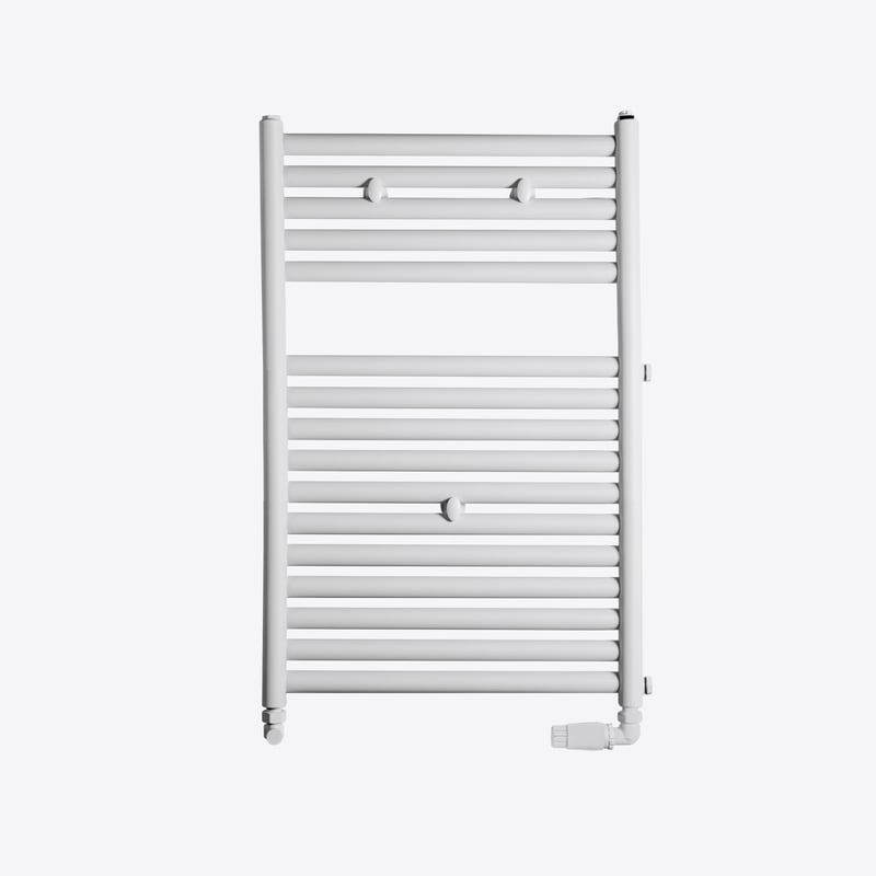 Grzejnik Mars 77.4x50 cm Biały 416W Roz 50cm 10 Bar LUXRAD