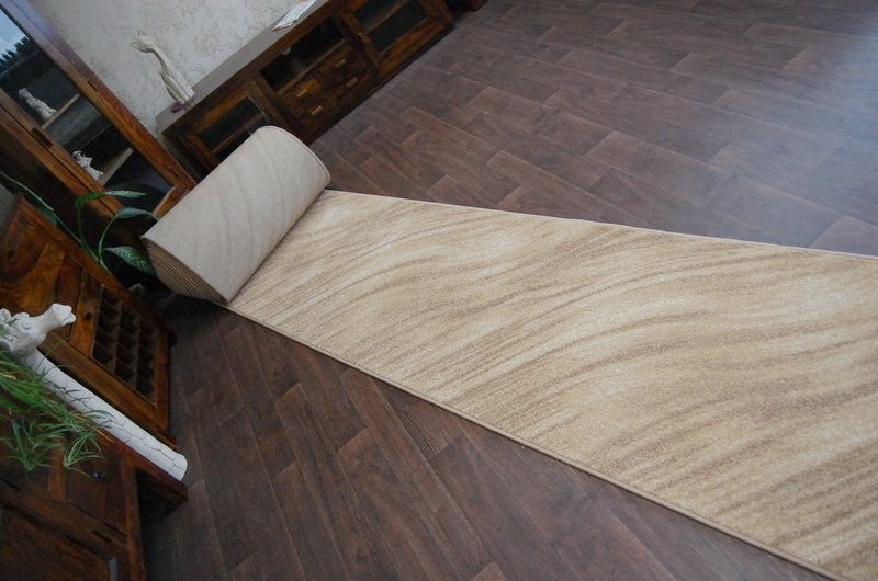 Chodnik KARMEL FRYZ - SAKA beż 80 cm 80x280 cm - 2