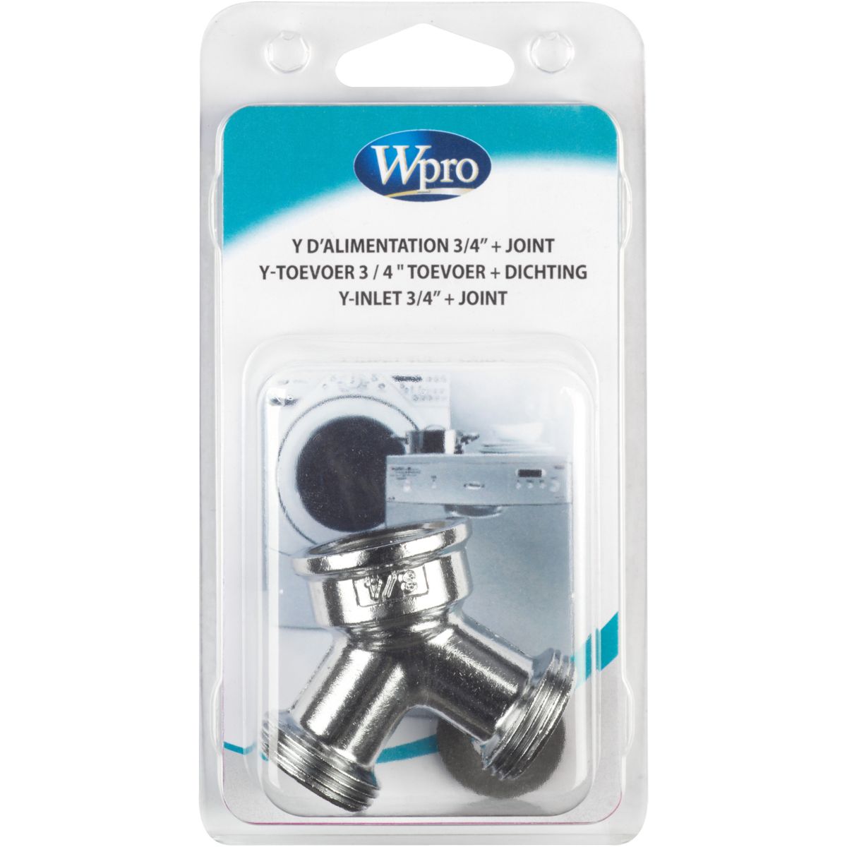 Y D'alimentation Eau Laiton WPRO - Connexion Plomberie - Robinetterie Sanitaire