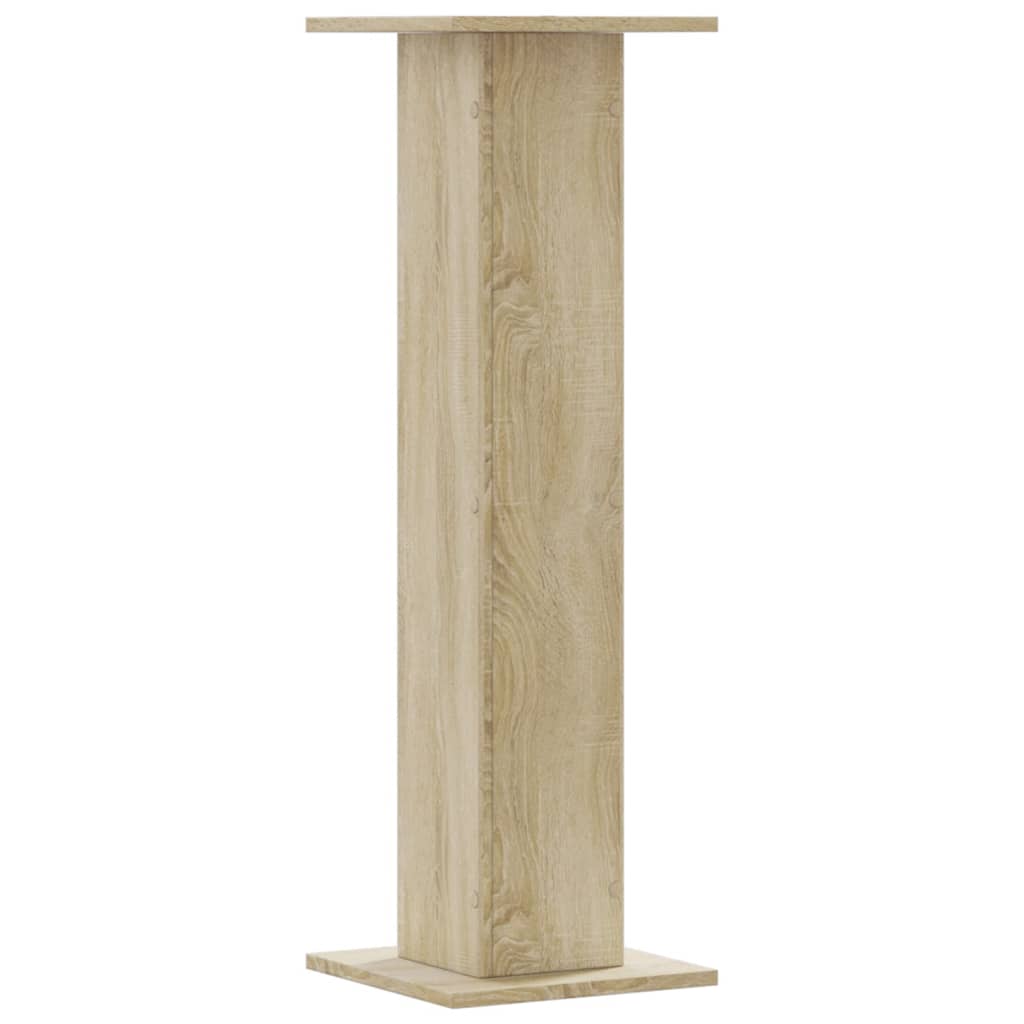 Supports pour plantes 2 pcs chêne sonoma bois d'ingénierie - 7