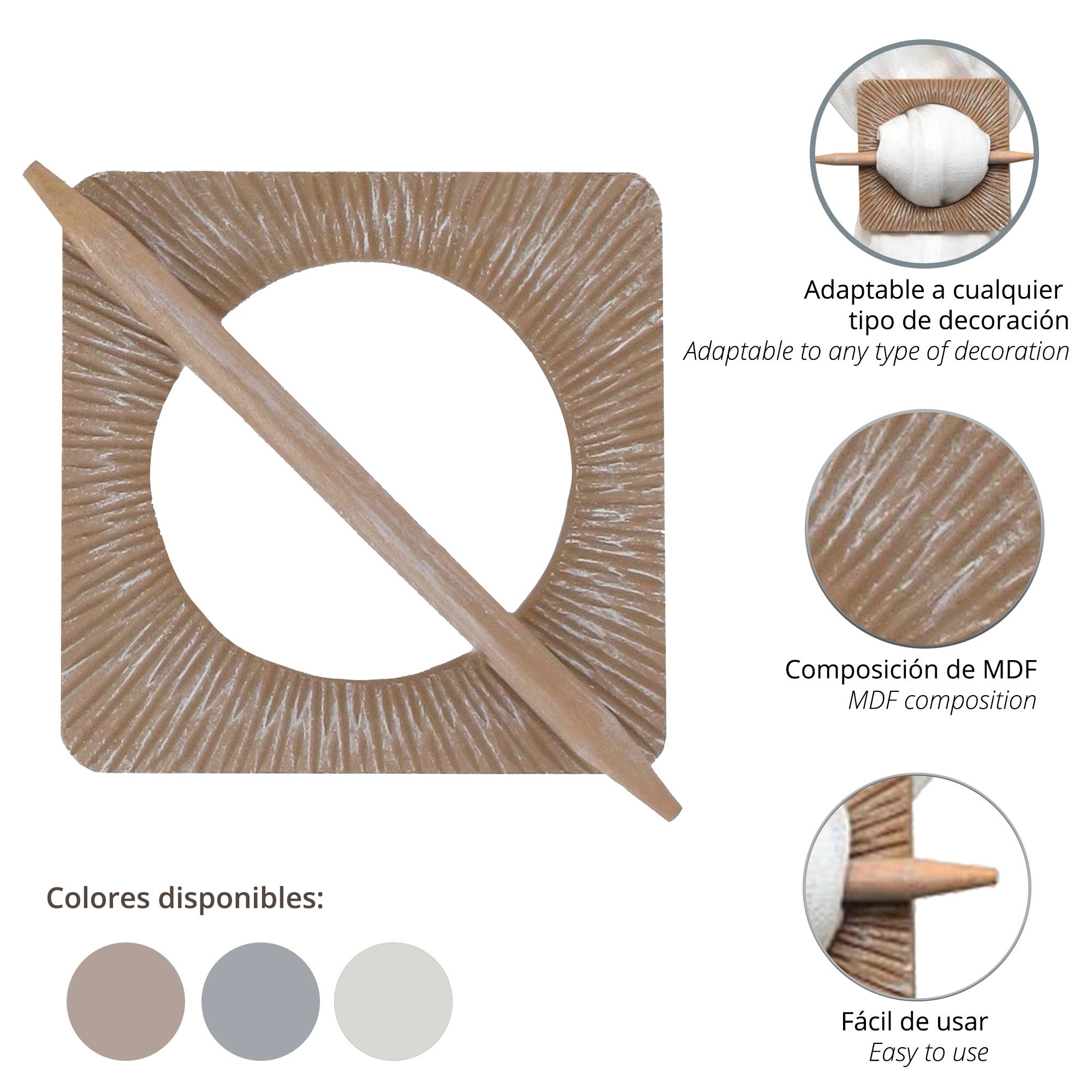 Fermatura della tenda MDF - Porto - - 2