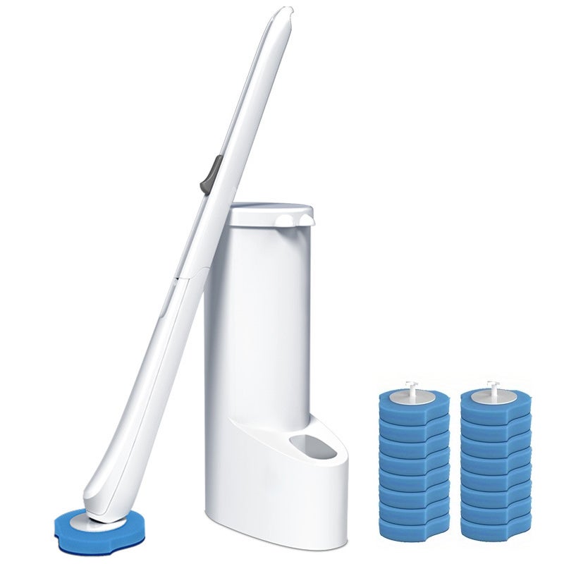 SPAZZOLA WC MONOUSO premium con 16 aste di pulizia per una pulizia efficace EUR 25,35 - PicClick IT