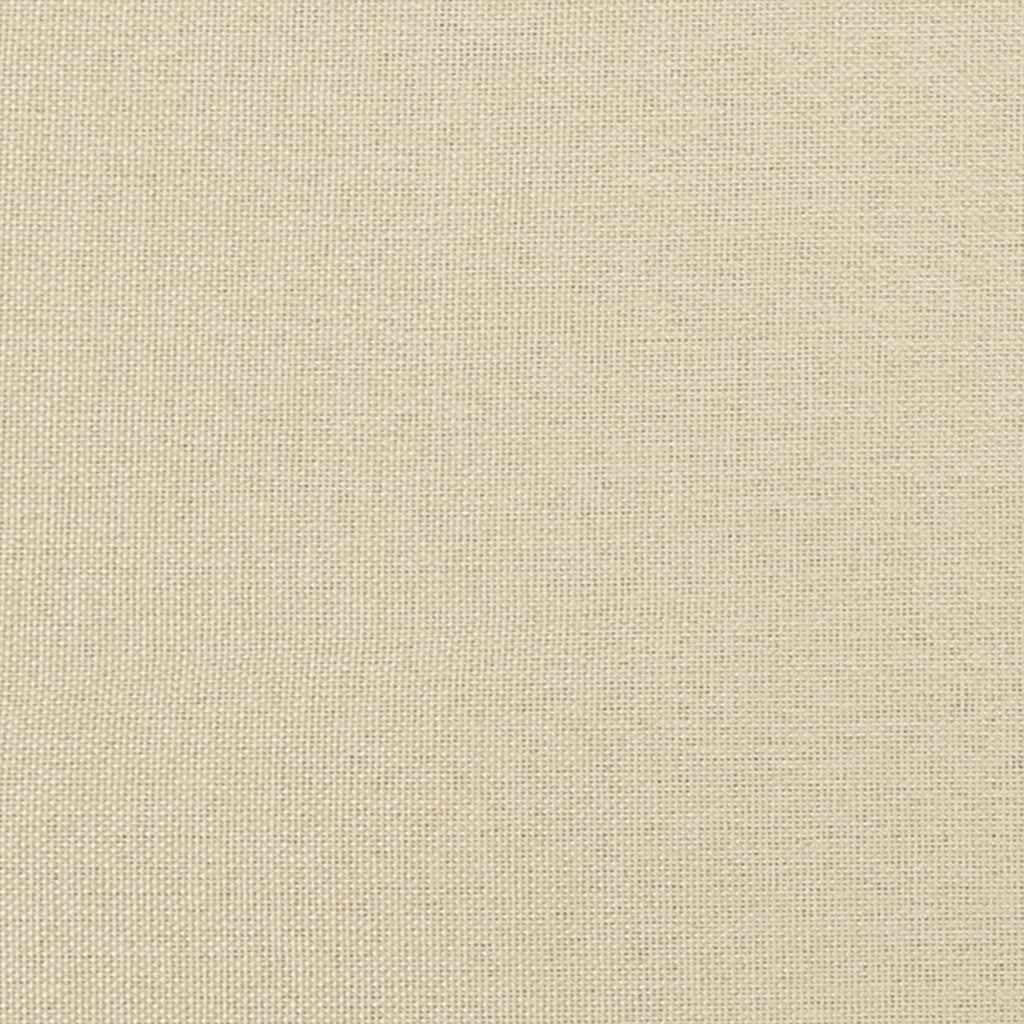 vidaXL Coussins de canapé 2 pcs Crème 50 x 50 cm tissu - 8