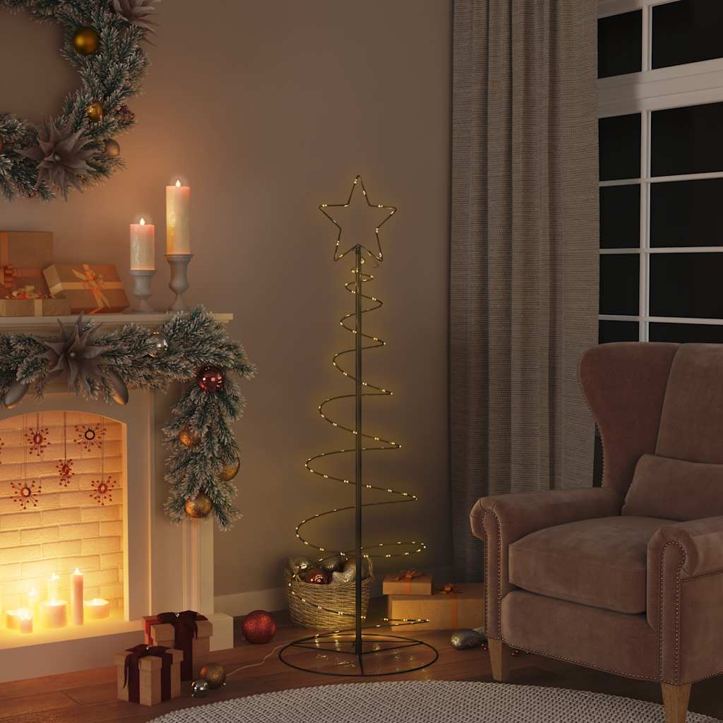 Choinka LED 100 LED Ciepła biel 150 cm vidaXL