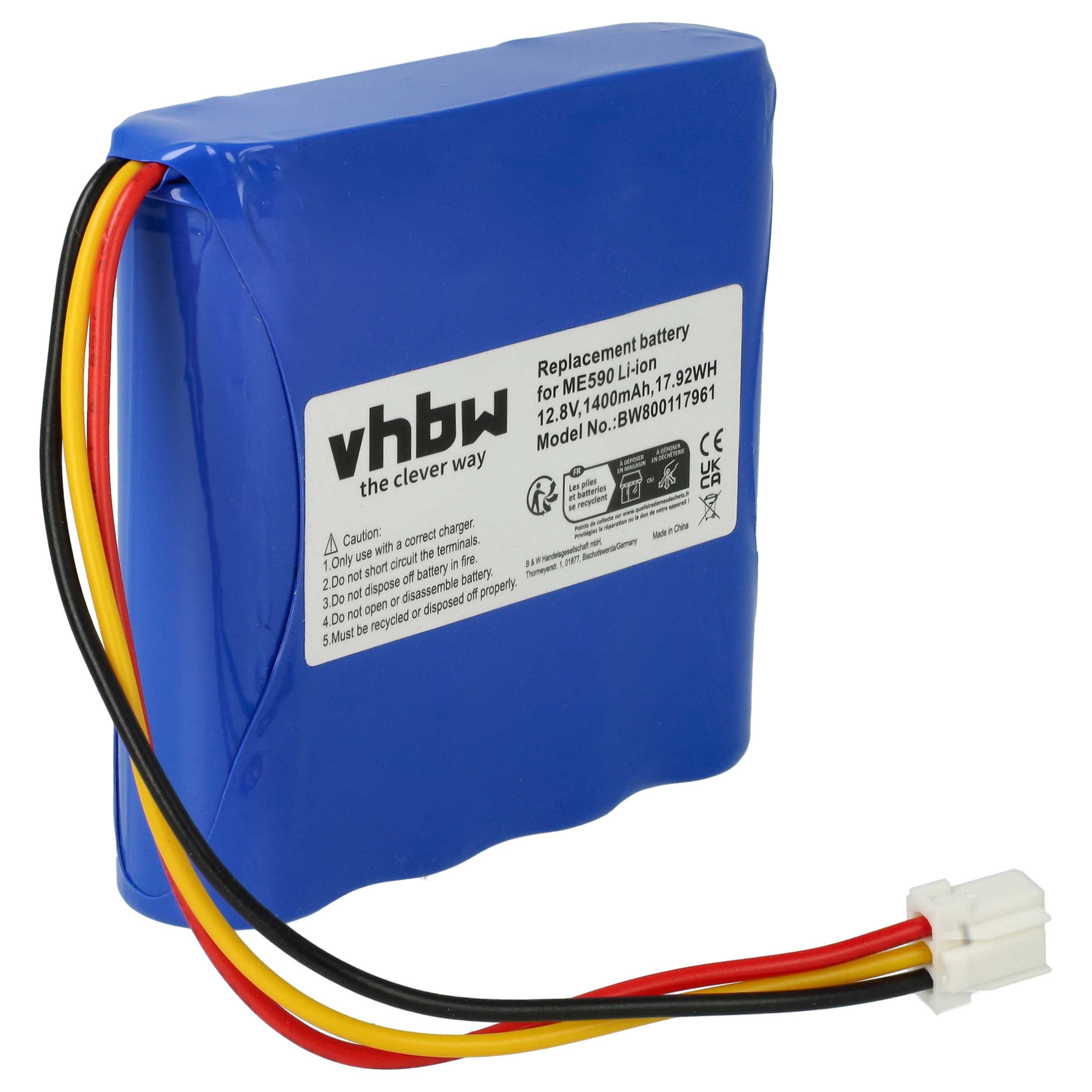 Vhbw 3x batteria compatibile con Black & Decker BDG14SF-2, BDGL1440, CDC140AK, CD142SK, CD14SFK, BDGL14K2 utensile elettrico (1500 mAh, NiMH, 14,4 V) | Leroy Merlin Vhbw 3x batteria compatibile con Black & Decker BDG14SF-2, BDGL1440, CDC140AK, CD142SK, CD14SFK, BDGL14K2 utensile elettrico (1500 mAh, NiMH, 14,4 V) | Leroy Merlin
