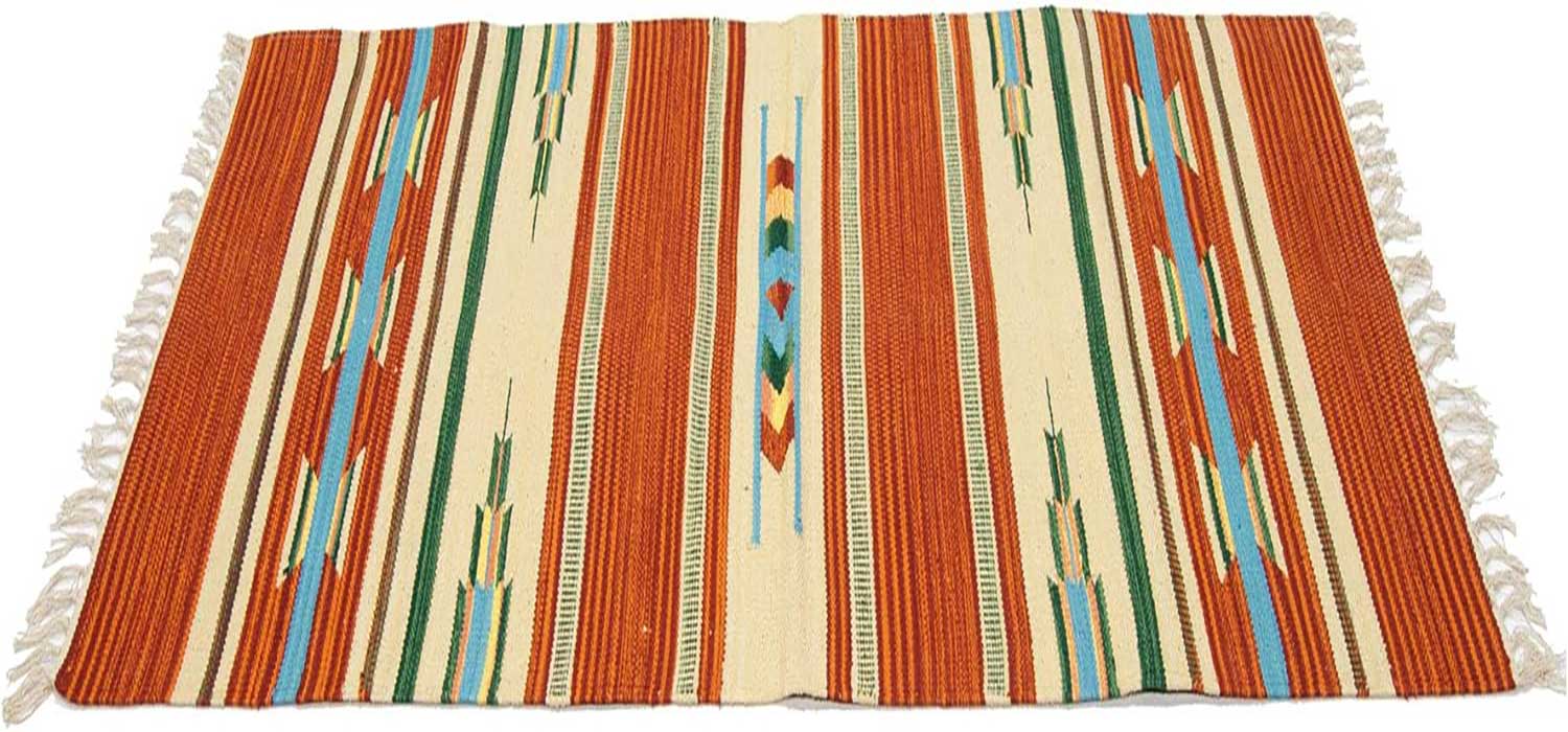 Dywan 200x140 CM Kilim Original Annodato Une vie (Galleria Farah 1970)