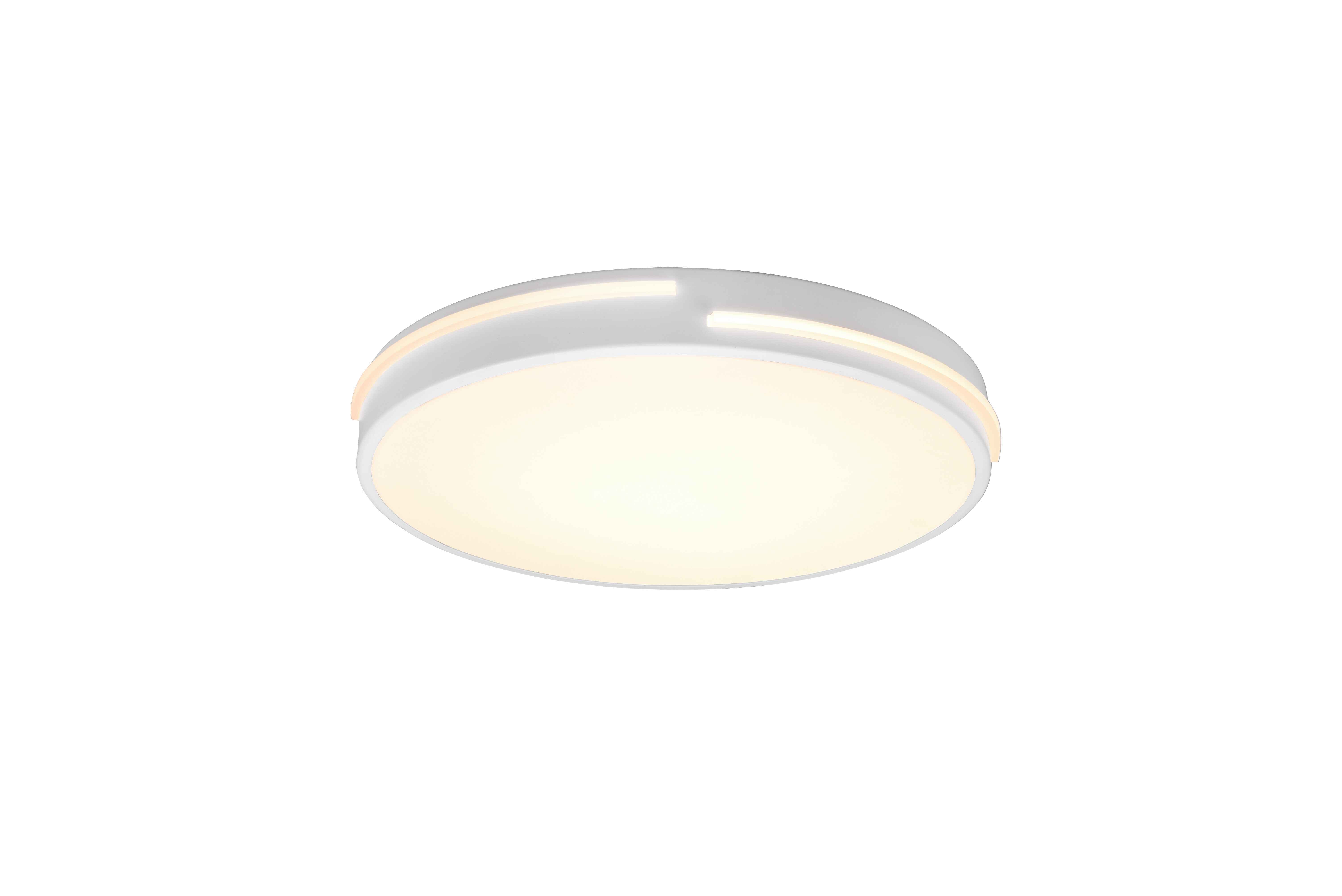Plafon okrągły LED TACOMA 24W Od 2700 do 6000K 2700lm metal biały wym:5,3x40x40cm IP20 RL