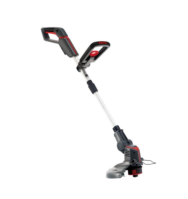 AL-KO Tagliaerba elettrico a batteria GT 1825, batteria agli ioni di litio da 18 V, larghezza di taglio 25 cm, asta telescopica, include bobina di ric