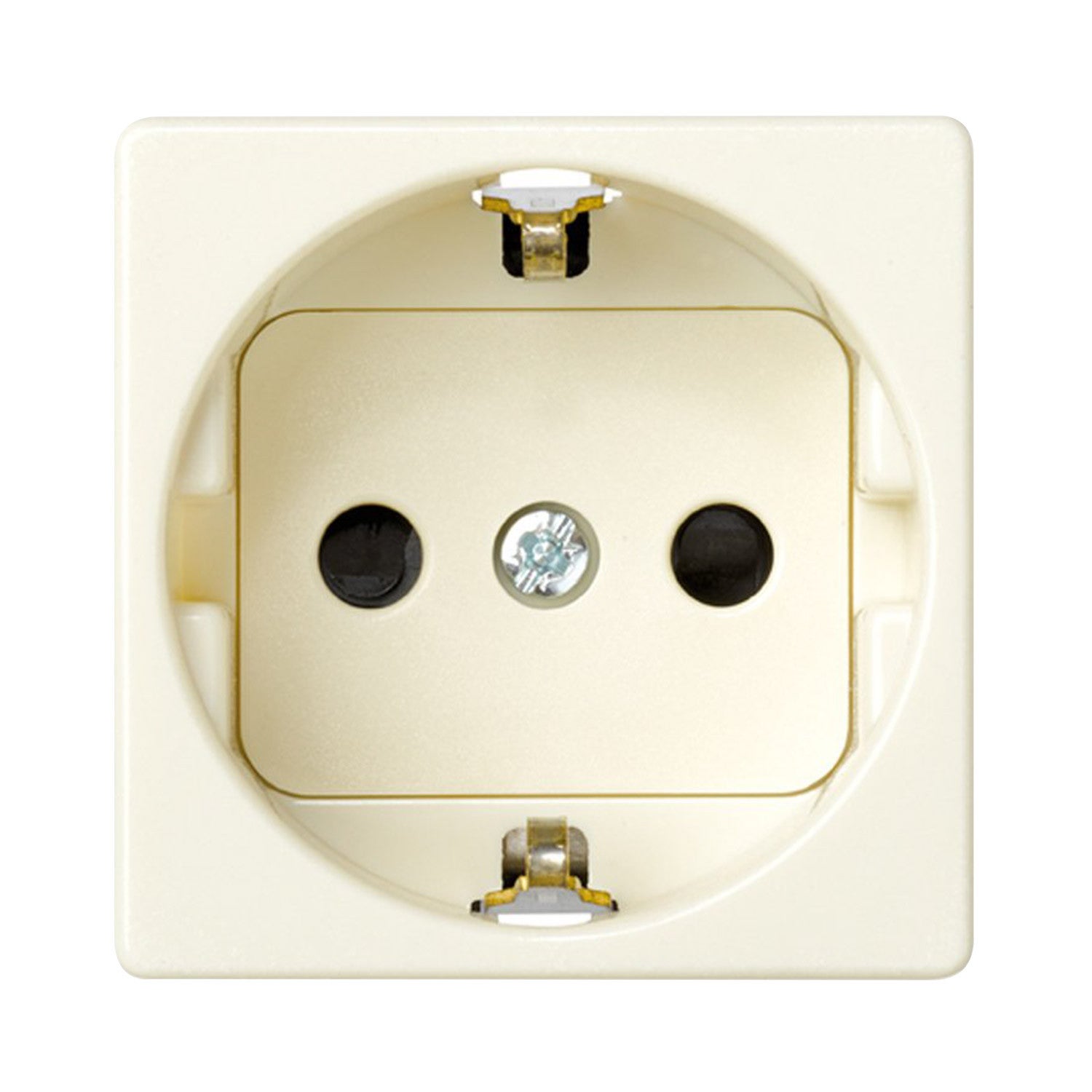 Base Simon 27 2P toma tierra lateral schuko seguridad marfil - SIMON ...