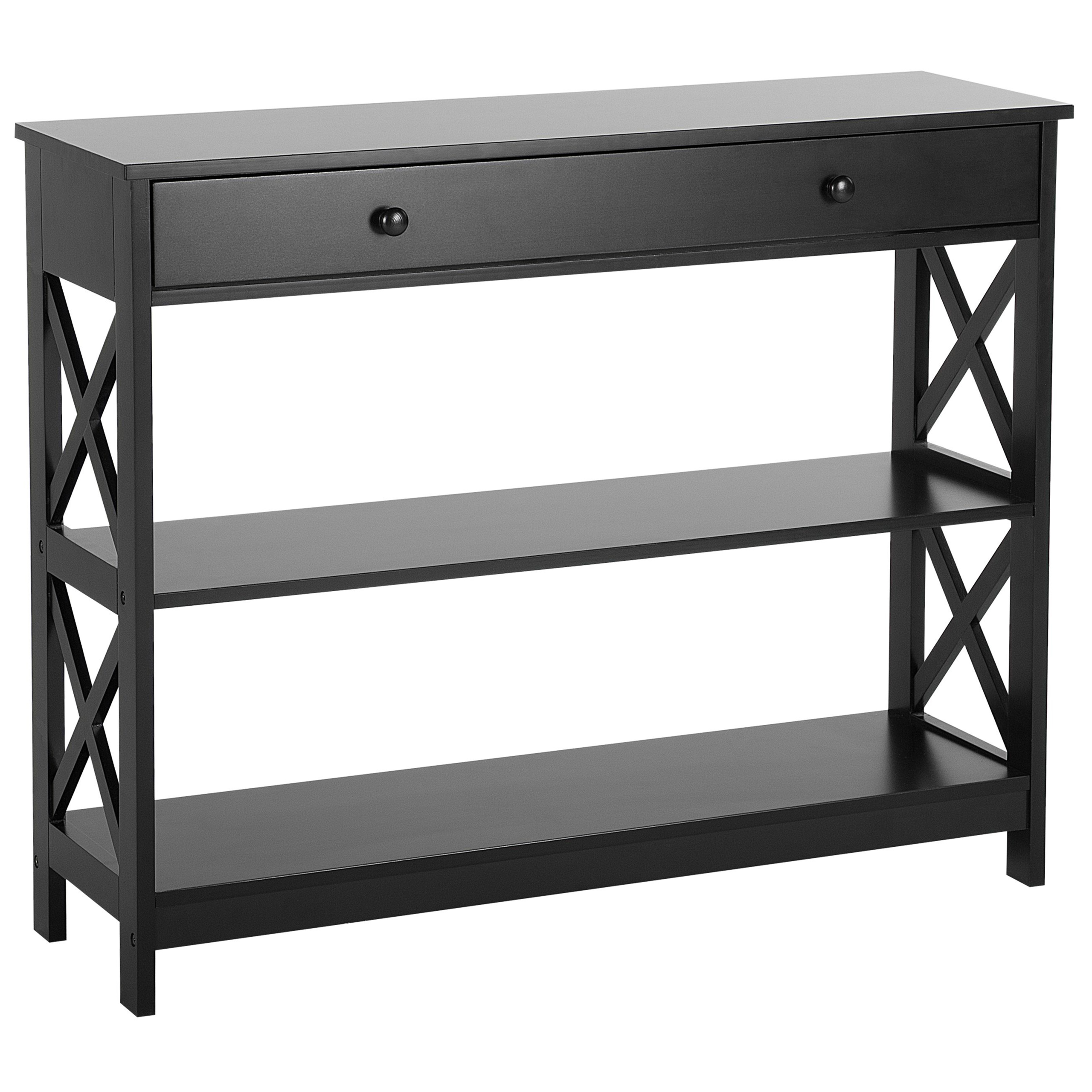 Console MONTGOMERY Noir | Leroy Merlin